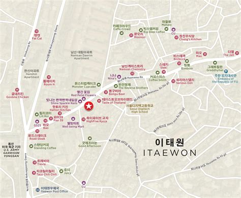 itaewon map.